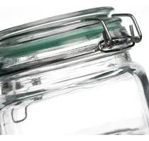Comprar Frasco Contenedor Vidrio Conservar Guardar Hermetico Cocina