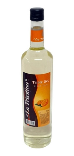 Licor Triple Sec Fino 750 Ml La Triestina Graduacion 20° 