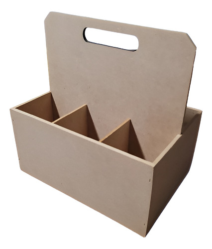Cajon Para Latas O Porrones De Cerveza Fibrofacil Mdf X2unid