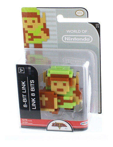 Imagen 1 de 1 de Figura Micro World The Legend Of Zelda (link 8 Bits)