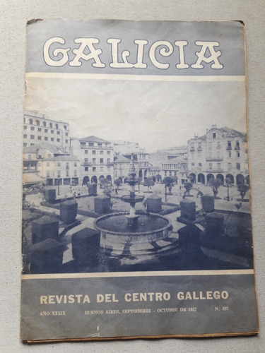 Revista Del Centro Gallego Nº 497 Septiembre Octubre 1957