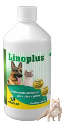 Vitamina Para Gato Com Felv Linoplus 400ml