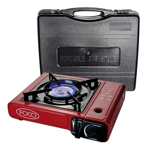 Anafe Portatil Camping Gas Butano Valija Regalo