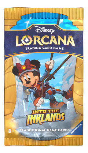 Disney Lorcana Tcg: Into The Inklands Booster Pack