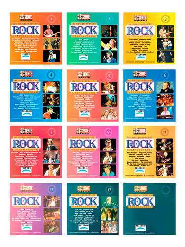 Los Mas Grandes Del Rock Internacional (coleccion De 11 Cd)