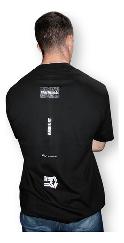 Remera Oversize Ambient Importada 100% Algodón Unisex