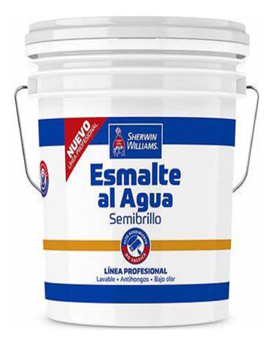 Esmalte Al Agua Sherwin Williams Blanco Tineta 