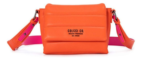 Bolsa Colcci Crossbody Matelasse Laranja Surya