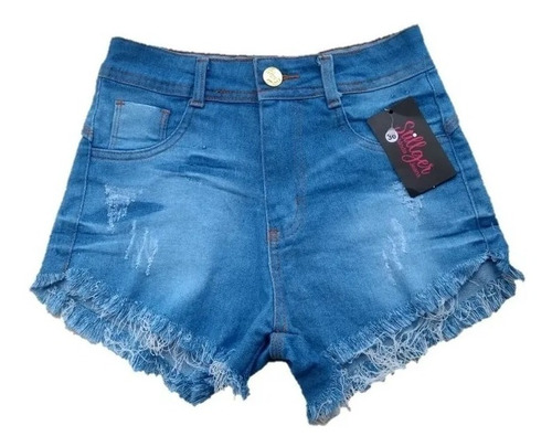 short jeans desfiado mercado livre