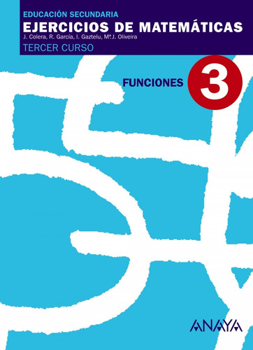 Libro Ejercicios Matematicas 3-(3ºeso).(funciones)
