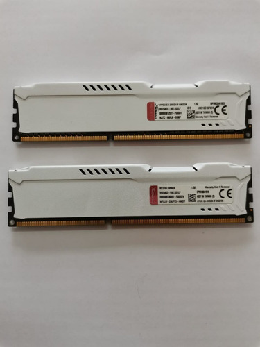 Memoria Ram Fury Hyperx 4gb Ddr3 1600 (Usado)