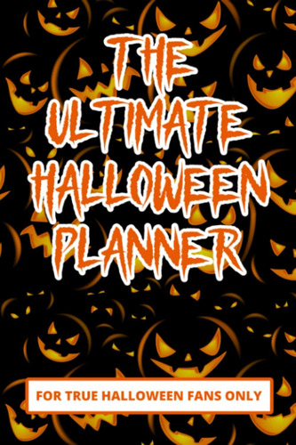 Libro: El Mejor Planificador De Halloween: Listas De Tareas,