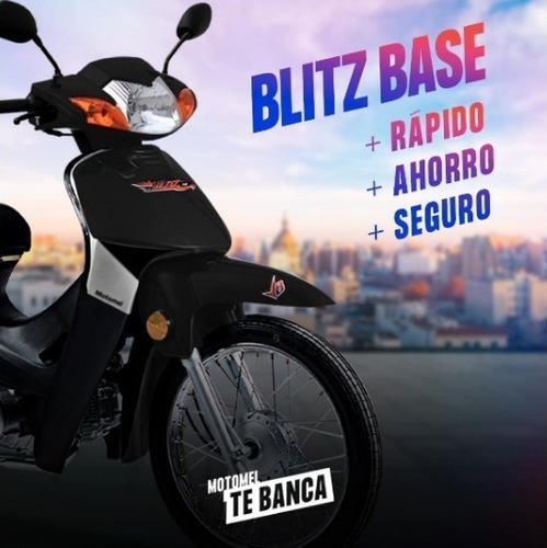 Imagen 9 de 15 de Motomel Blitz 110 Base 0km 2023 Ap Motos Envios Al Interior