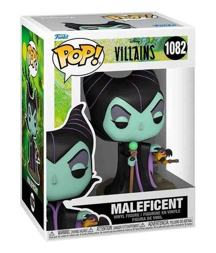 Funko Pop #1082 - Disney Villains - Maleficent - Nuevo !!