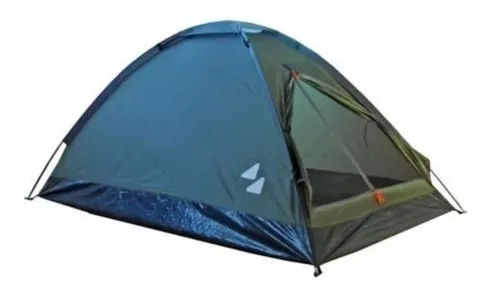 Colchoneta para Camping Enrollable Impermeable 180x60x4cm Verde Azul  KLIMBER