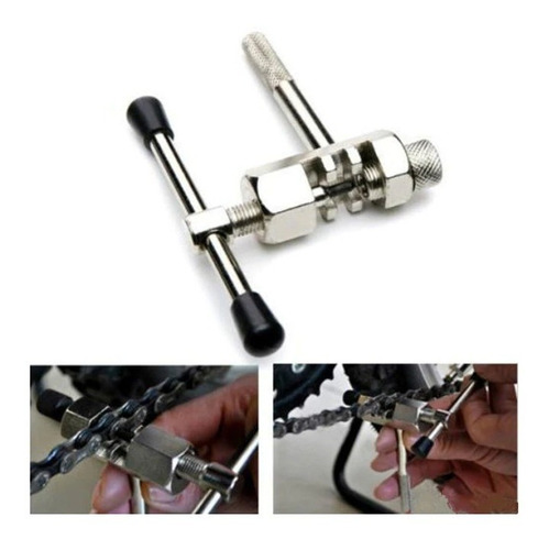 Imagem 2 de 6 de Kit Chave Bike Corrente Extrator Pedivela Movimento Central