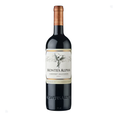 Vinho Chileno Tinto Cabernet Sauvignon Montes Alpha 750ml