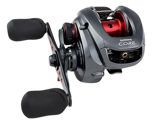 Reel Huevito Shimano Core 50mg7 8+1r 7.0 150g 10lb Japon Color Gris oscuro Lado de la manija Derecho