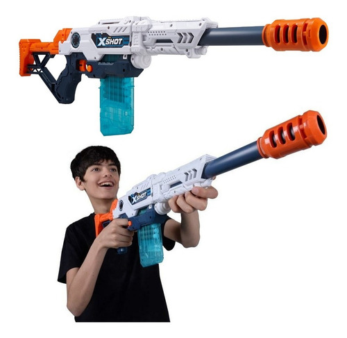 Imagen 3 de 8 de Max Attack Escopeta Rifle Pistola Lanza Dardos Sniper X-shot