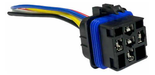 Socket Relay Impermeable Arnes Conector Relevador 5 Pin 12v
