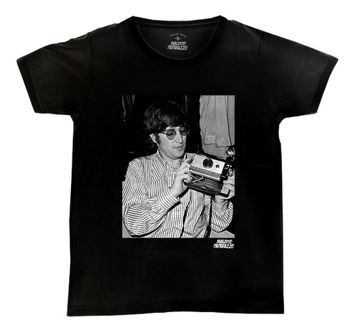 Paparazzo John Lennon 3 (the Beatles) - Remera 100 % Algodón