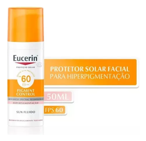 comprar Sun Pigment Control Fps60 Protetor Solar Facial 50ml Eucerin