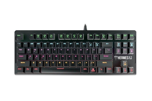 Teclado Mecánico Gamer Gamdias Hermes E2 Neon Anti-ghosting