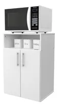Comprar Mueble Porta Microondas Alacena Bajo Doble Puerta Dielfe