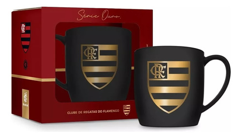 Caneca Urban Serie Ouro Clube De Regatas Do Flamengo 360 Ml