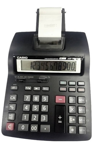 Calculadora De Mesa Casio Hr-150tm Con Detalles