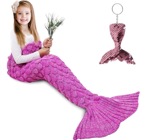 Cobertor De Cauda Amyhomie Mermaid, Saco De Dormir Croc