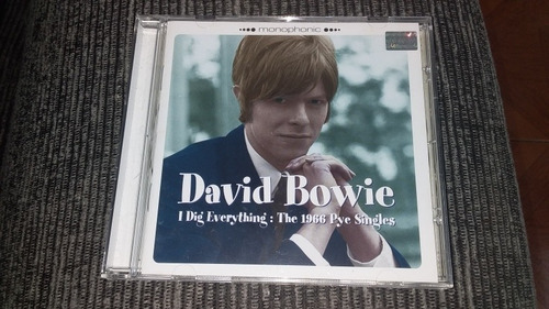 Cd David Bowie I Dig Everything: The 1966 Pye Singles