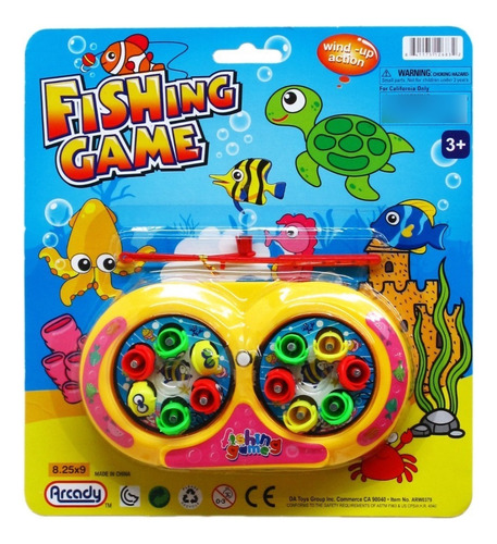 Juego De Mesa Pescar Juego De Cuerda Pesca Giratorio Niños