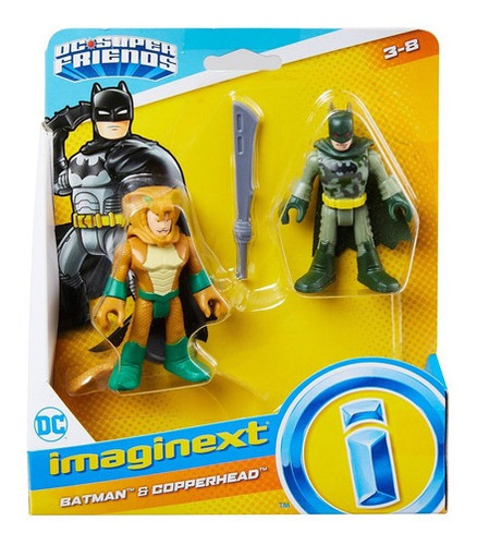 Imaginext Batman Y Copperhead Dc Super Friends 