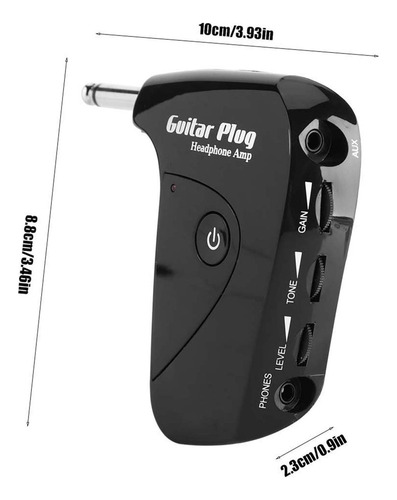 Amplificador De Auriculares Para Guitarra, Mini Amplificador