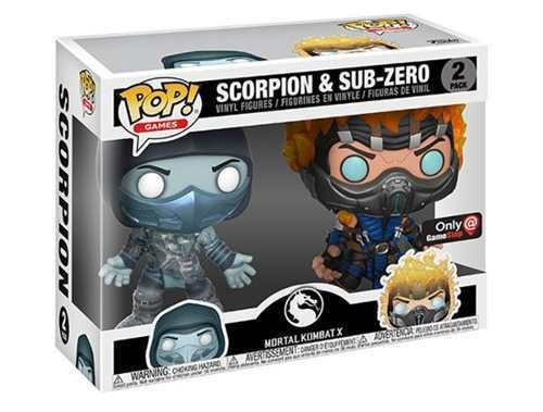 Figura de acción  Scorpion & Subzero de Funko Pop! Games