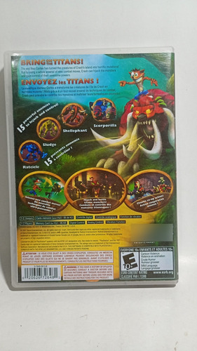 Crash Of The Titans Patch Para Ps2 (Usado)