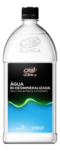 Agua Bi Desmineralizada Radiador E Bateria Orbi - 03 Unid