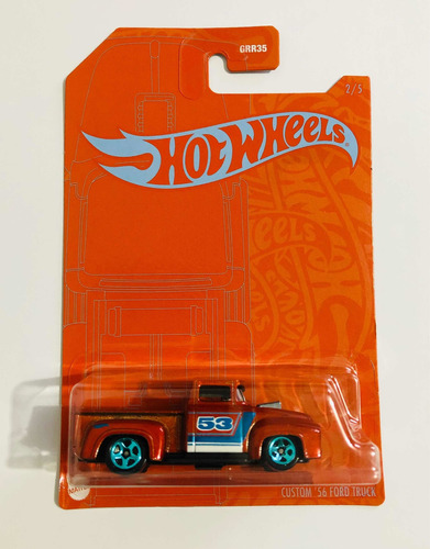 Carritos Hot Wheels Custom 56 Ford Truck Para Coleccionar