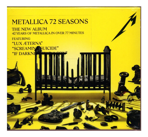 Cd Metallica 72 Seasons---nuevo--importado Alemania