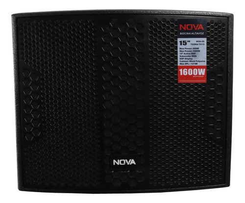Sistema De Audio Nova By Vamavtx 15s Color Negro
