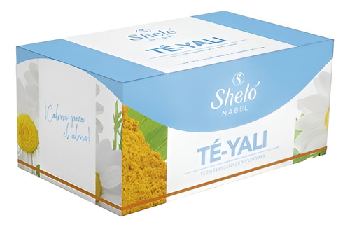 Té Verde Shelo Nabel Manzanilla Cúrcuma En Saquitos