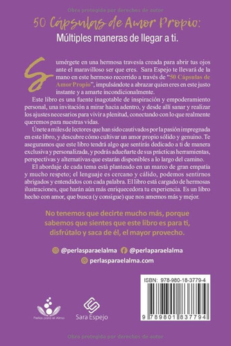 Libro: 50 Cápsulas De Amor Propio: Múltiples Maneras De L...
