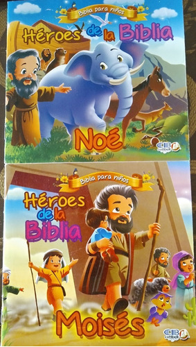 Héroes De La Biblia - Noé Y Moisés - Biblia Para Niños