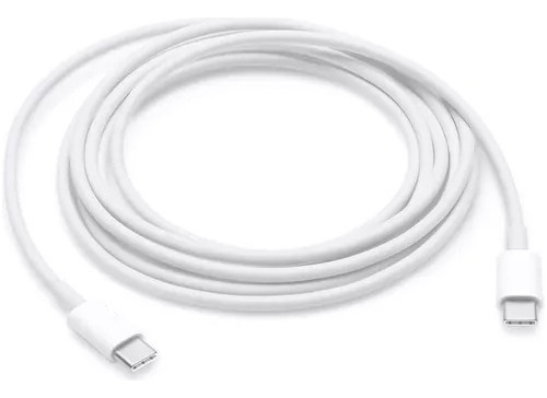 Cable Usb C A C Para iPad Pro Macbook Air Pro Blanco