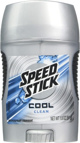 Imagen 2 de 7 de Desodorante Speed Stick Cool Clean Barra De Larga Duracion