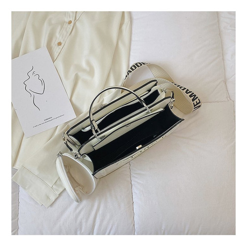 Moda Color Sólido Tote Bag Una Bolsa De Hombro