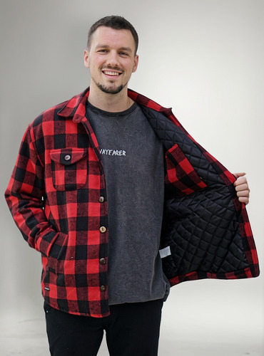 Campera Wayfarer Invierno Hombre Mujer Paño Matelassé