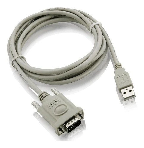 Cabo Conversor Usb A Macho X Serial 1,8m Wi047 Multilaser 