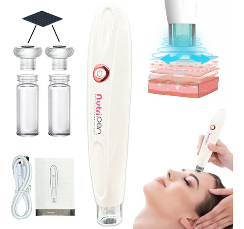 Nutripen Dr Pen Hydrapen Dermapen Microneedling +2 Cartuchos